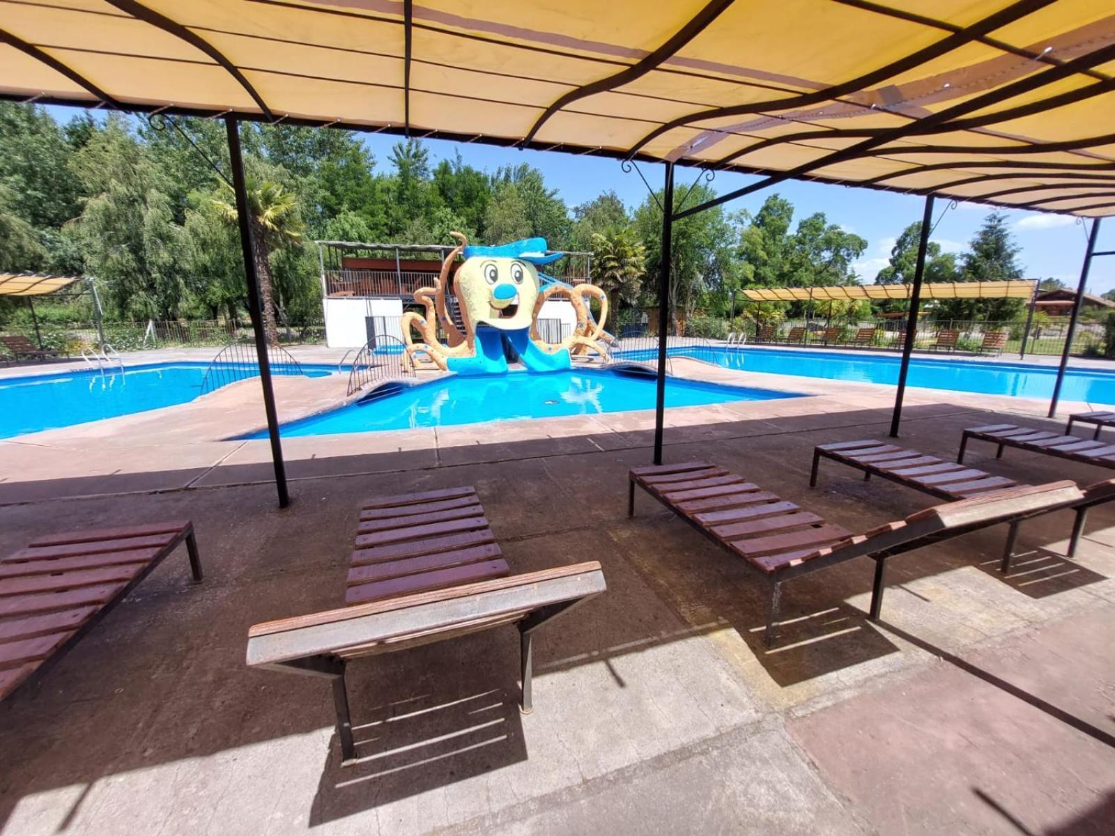 Cabanas Turismo Don Ambrosio El Manzano  Bagian luar foto