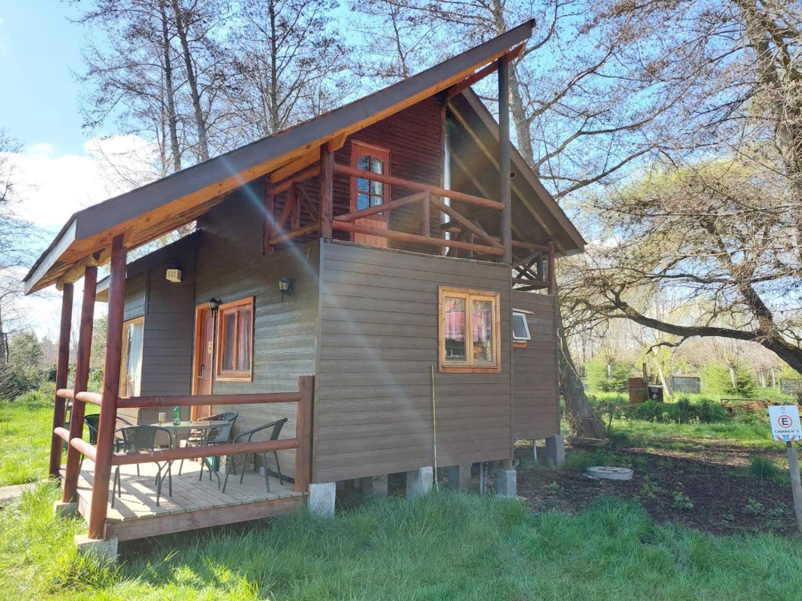 Cabanas Turismo Don Ambrosio El Manzano  Bagian luar foto